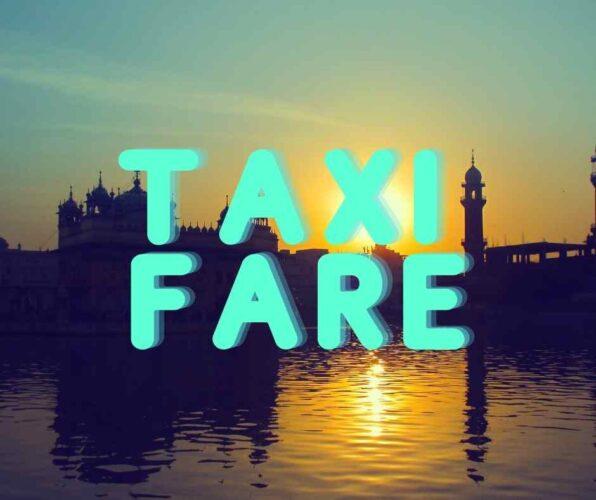 dharamshala to amritsar taxi fare