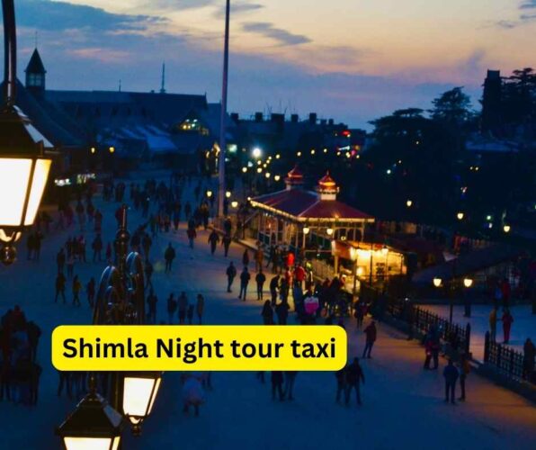cab for shimla evening tour